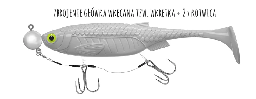 Libra Lures Kraken Shad zbrojenie
